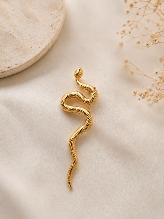 Unisex Mystic Serpent Brooch