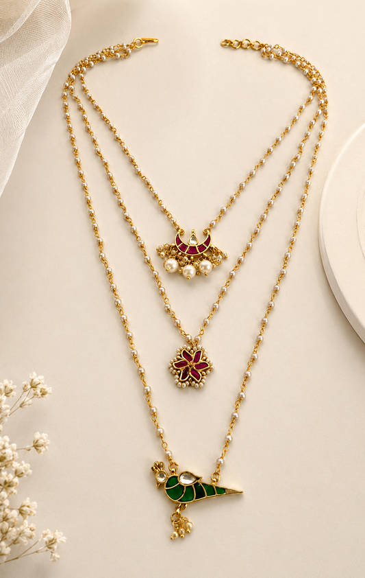 Mayura Mélange Layered Necklace
