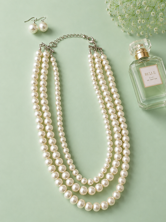 Pearl Reverie Necklace Set