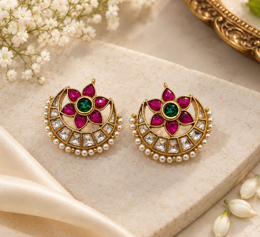 Maharani Pearl Jaal Necklace Set