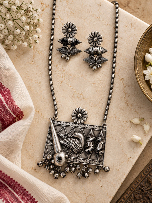 Mor Mahal Necklace Set