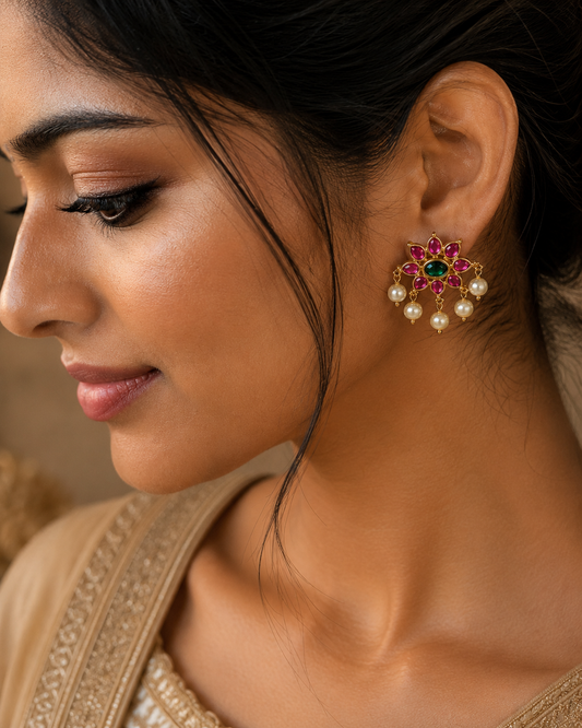 Padmashree Pearl Studs