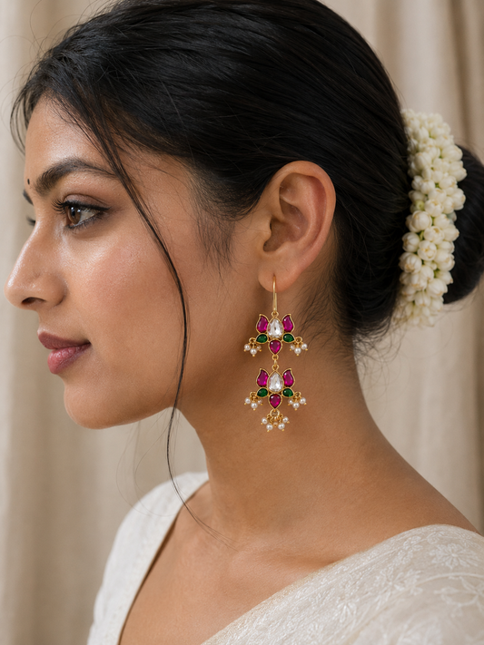 The Royal Bloom Earrings
