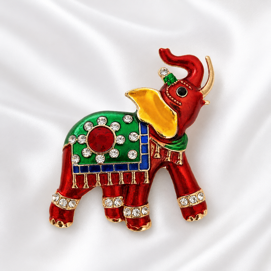 Unisex Rajwadi Rang Mahal Brooch