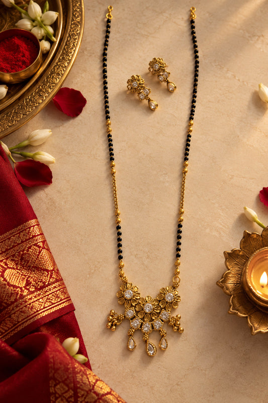 Sitara Kundan Mangalsutra Set