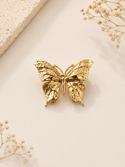 Unisex Butterfly Muse Brooch