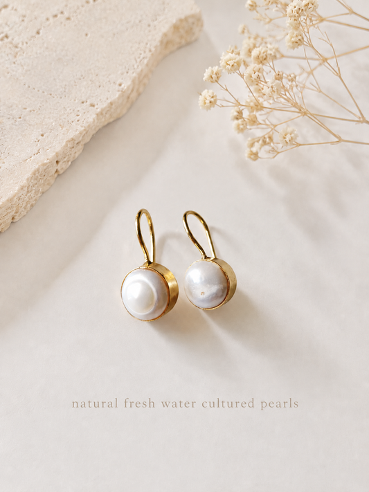 Pearl Poise Convertible Bugadi Earrings
