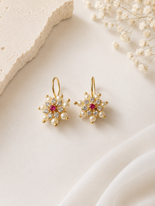 Starlit Bloom Convertible Bugadi Earrings