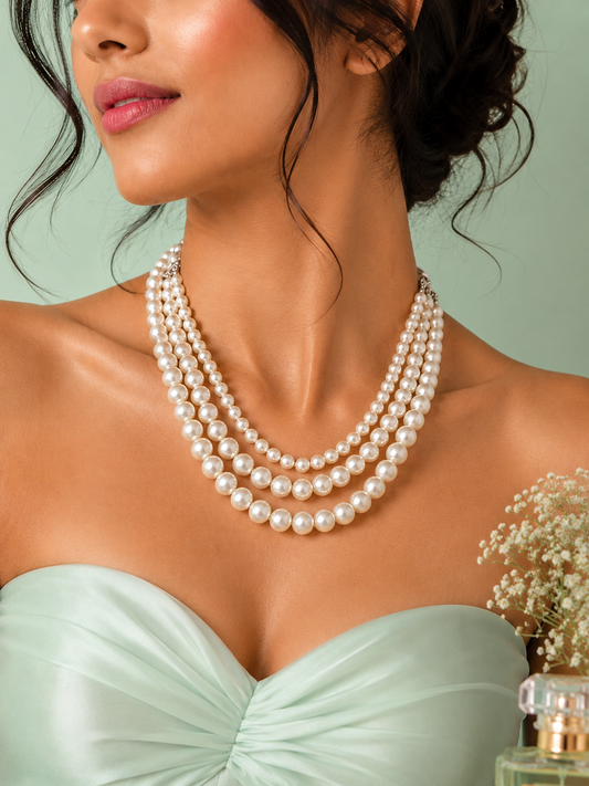 Pearl Reverie Necklace Set