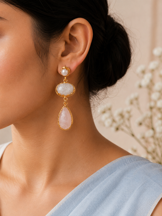 Moonlit Pearl Drops