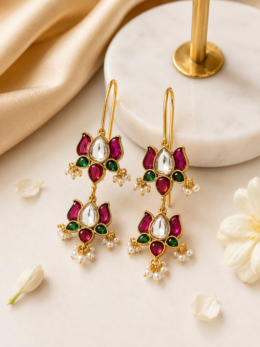The Royal Bloom Earrings