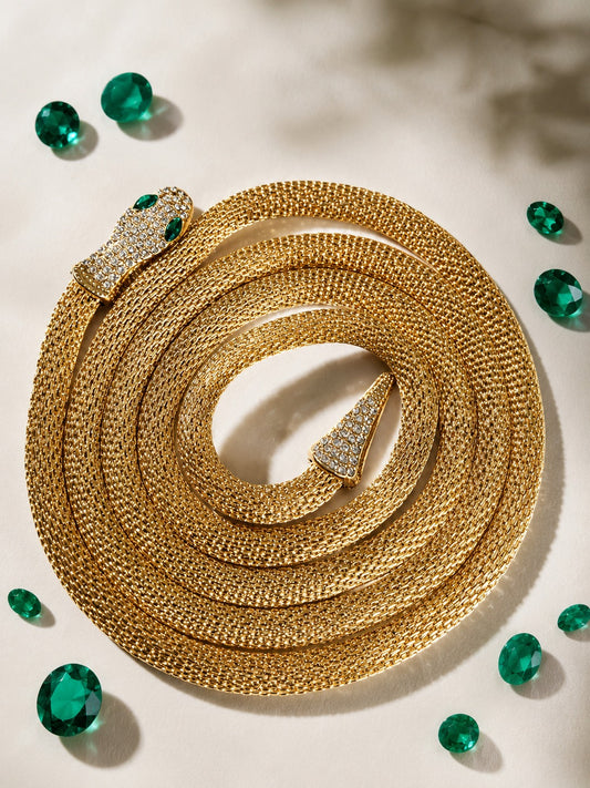 The Serpentine Muse Necklace